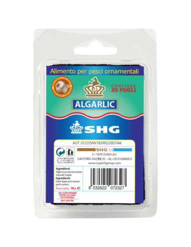 SHG - Algarlic 20 Fogli - alghe marine essiccate
