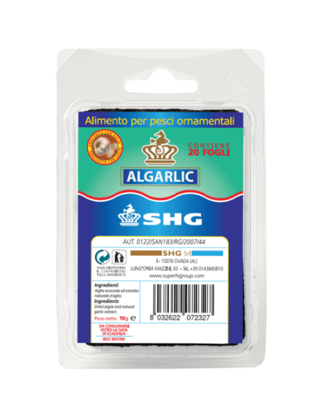 SHG - Algarlic 20 Fogli - alghe marine essiccate