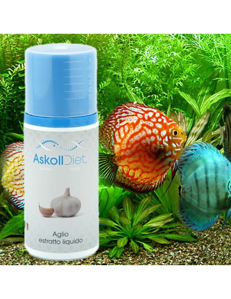 Aglio Liquido 100ml Askoll Diet - Estratto di puro aglio senza aggiunta di conservanti