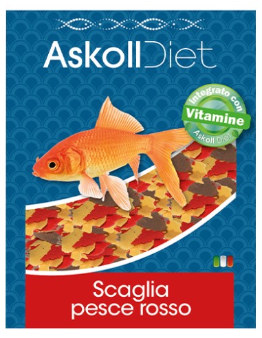 Scaglia per Pesce Rosso Askoll Diet- Alimento...