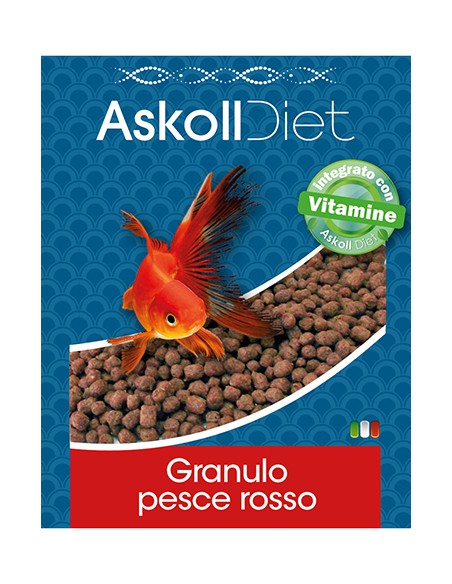 Granulo per Pesce Rosso Askoll Diet- Alimento in granuli  per pesci di acqua fredda