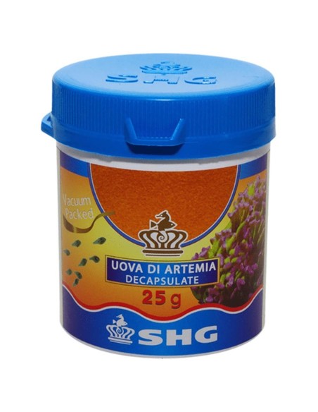 SHG Uova di Artemia Decapsulate 25gr - alto contenuto proteico