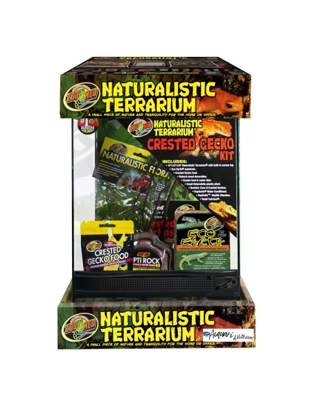 Zoo Med Terrario Kit Gechi 30x30x46