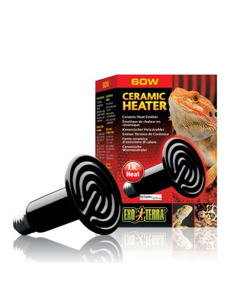 Heat Wave Lamp, fonte di calore a infrarossi in ceramica - Exo Terra