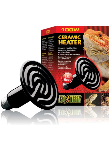 Heat Wave Lamp, fonte di calore a infrarossi in ceramica - Exo Terra