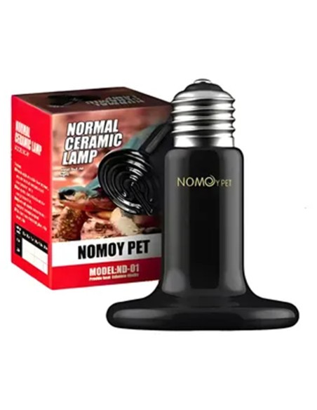 Lampada Riscaldante in Ceramica per terrario - Nomoy Pet  100W