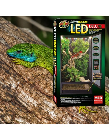 Zoo Med Reptibreeze Kit Led Deluxe - Terrario...