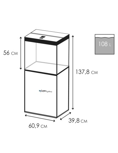 Acquario completo Ciano Aquarium Emotions Pro...