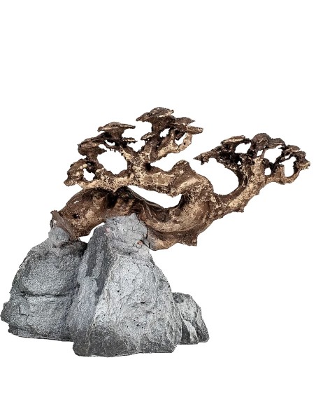 Aqpet Zen Bonsai resina Mod. 10 decorazione acquario 22x8x15 cm