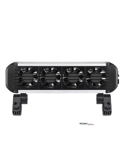 AQPET FROSTLINE X4 – Sistema di Raffreddamento per Acquari con 4 Ventole Orientabili e Controller