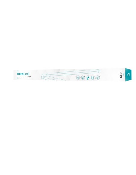 AQPET - AuraLed R60  16watt - Plafoniera LED Pieghevole Ultrasottile per Acquari d'Acqua Dolce