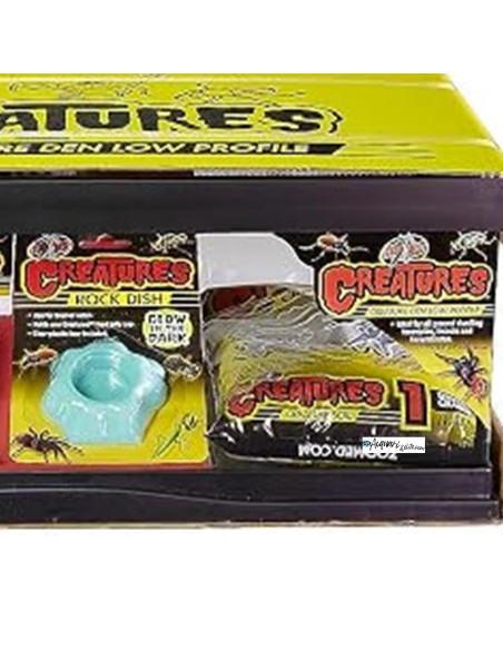 Zoo Med Terrario in vetro Habitat kit Creature 52x27x20,3cm