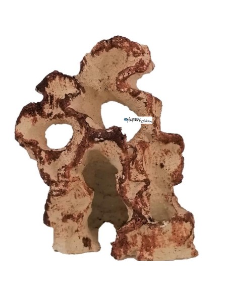 Aquaroche Two hole rock 14x16 cm
