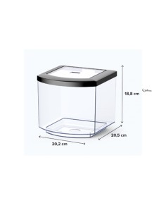 BETTACUB 8 litri 20cm in Vetro - Aquatlantis 2