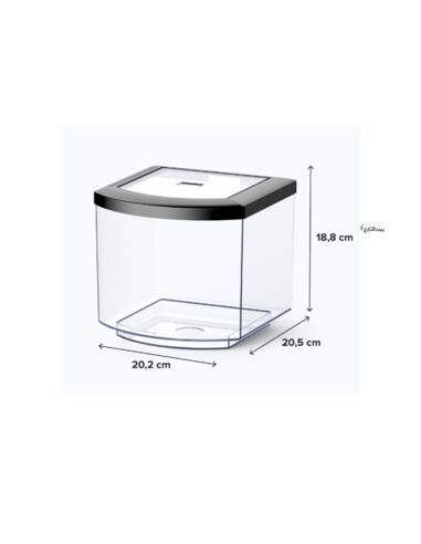 BETTACUB 8 litri 20cm in Vetro - Aquatlantis