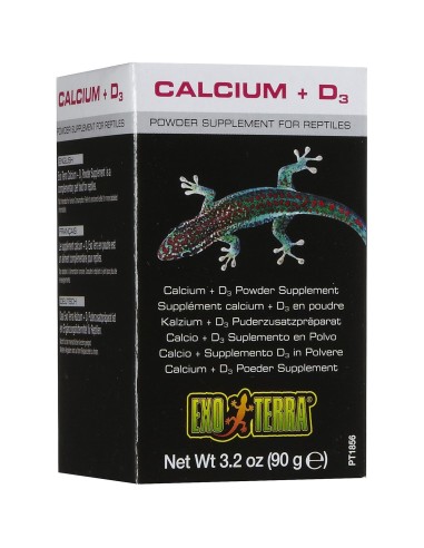 Exo Terra Rettile Calcium & D3 90 g
