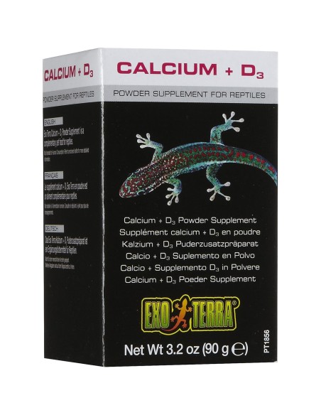 Exo Terra Rettile Calcium & D3 90 g