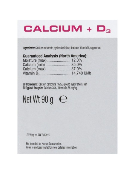 Exo Terra Rettile Calcium & D3 90 g