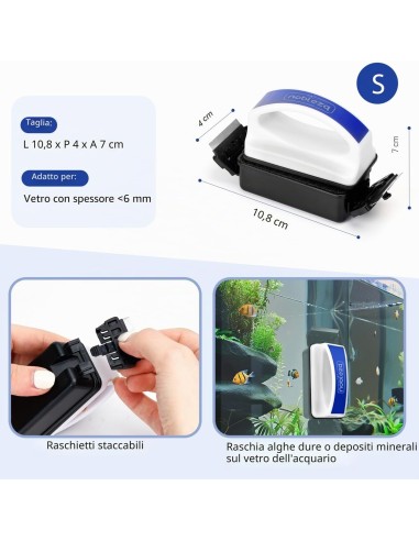 Nobleza - Doppio raschietto magnetico per...