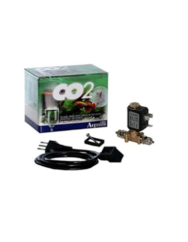 Aquili Elettrovalvola Co2 in ottone 3,5W