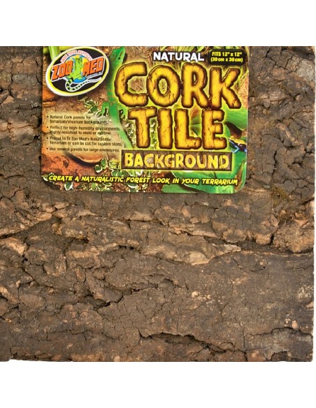 Zoo Med Pannello in sughero naturale  NATURAL CORK TILE BACKGROUND